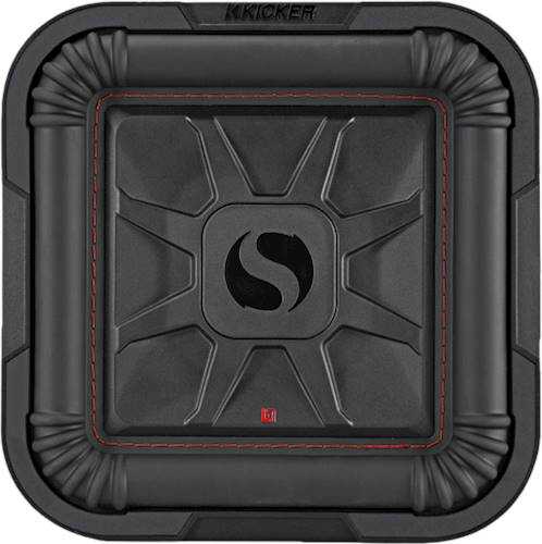 KICKER - Solo-Baric L7T 10" Dual-Voice-Coil 8-Ohm Subwoofer - Black