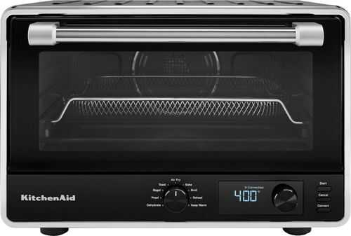 KitchenAid - Digital Countertop Oven with Air Fry - Black Matte