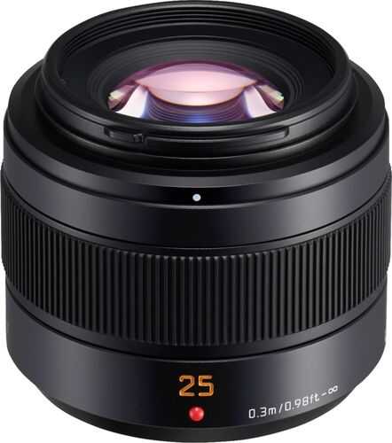Leica - DG Summilux 25mm f/1.4 Lens for Lumix GX7 - Black