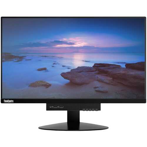 Rent to own Lenovo - ThinkCentre Tiny-in-One 22 21.5" IPS LED FHD Monitor (DisplayPort) - Black