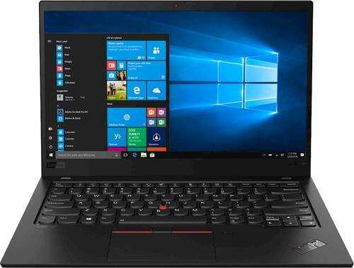 Rent to own Lenovo - ThinkPad X1 Carbon 14" Touch-Screen Laptop - Intel Core i7 - 8GB Memory - 256GB Solid State Drive - Black