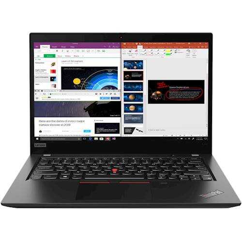 Rent to own Lenovo - ThinkPad X395 13.3" Touch-Screen Laptop - AMD Ryzen 5 PRO - 8GB Memory - 256GB Solid State Drive - Black