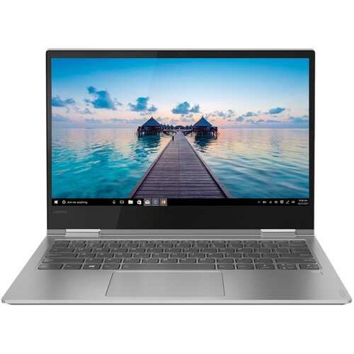 Rent to own Lenovo - Yoga 730 2-in-1 13.3" 4K Ultra HD Touch-Screen Laptop - Intel Core i7 - 16GB Memory - 512GB SSD - Platinum Silver