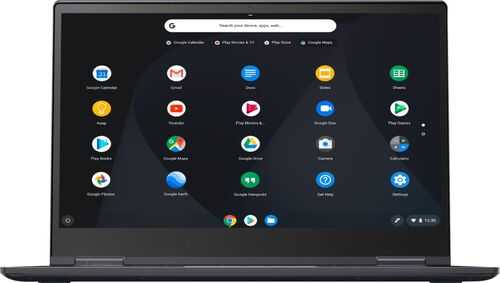 Rent to own Lenovo - Yoga C630 2-in-1 15.6" Touch-Screen Chromebook - Intel Core i5 - 8GB Memory - 128GB eMMC Flash Memory - Midnight Blue