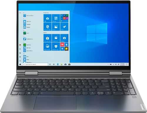 Rent to own Lenovo - Yoga C740 2-in-1 15.6" Touch-Screen Laptop - Intel Core i5 - 12GB Memory - 256GB Solid State Drive - Iron Gray