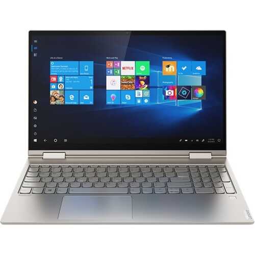 Rent to own Lenovo - Yoga C740 2-in-1 15.6" Touch-Screen Laptop - Intel Core i7 - 12GB Memory - 512GB SSD - Iron Gray