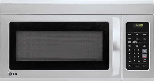Rent to own LG - 1.8 Cu. Ft. Over-the-Range Microwave - Stainless steel