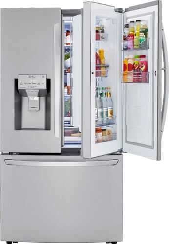 LG - 29.7 Cu. Ft. French Door-in-Door Refrigerator with Craft Ice - PrintProof Stainless Steel