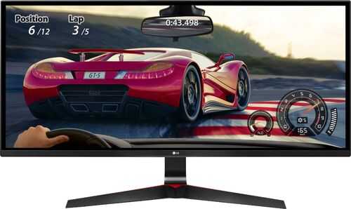 Rent to own LG - 34" IPS LCD UltraWide FHD FreeSync Monitor (DisplayPort, HDMI) - Black