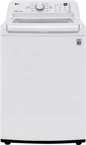 LG - 4.3 cu ft Top Load Washer with 4-Way Agitator - White