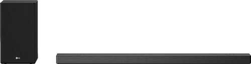 Rent to own LG - 5.1.2-Channel 520W Soundbar System with Wireless Subwoofer and 4K & HDR Support and Dolby Atmos with Google Assistant - Black