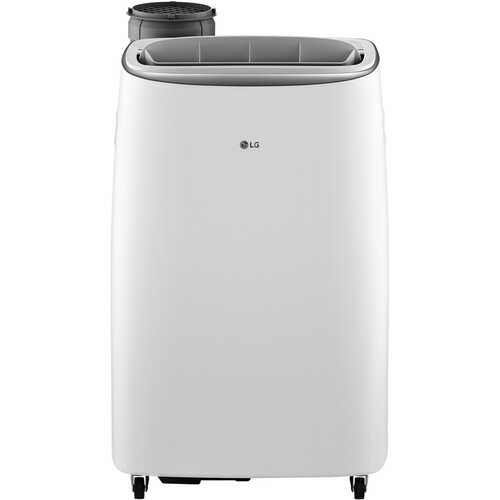 LG - 501 Sq. Ft. Smart Portable Air Conditioner - White