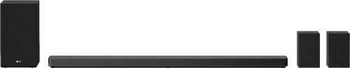 Rent to own LG - 7.1.4-Channel 770W Soundbar System with Wireless Subwoofer and Dolby Atmos with Google Assistant - Black