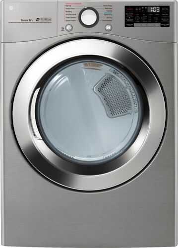 Rent to own LG - 7.4 Cu. Ft. 12-Cycle Smart Wi-Fi Gas SteamDryer with Sensor Dry and TurboSteam - Graphite Steel