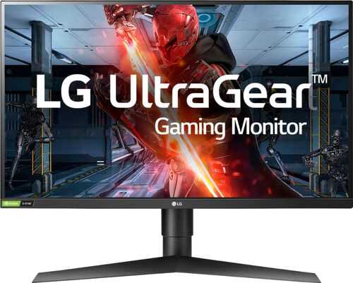 LG - UltraGear 27" IPS LED QHD FreeSync Monitor with HDR (HDMI) - Black