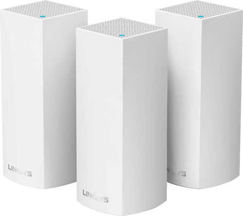 Rent to own Linksys - Velop AC2200 Tri-Band Mesh Wi-Fi 5 System (3-pack) - White