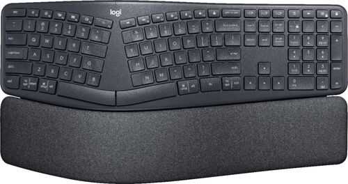 Rent to own Logitech - ERGO K860 Ergonomic Split Bluetooth or USB Keyboard - Black