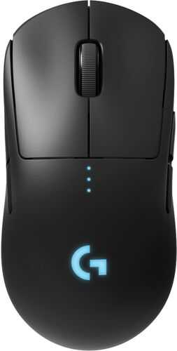 Logitech - G PRO Wireless Optical Gaming Mouse with RGB Lighting - Black
