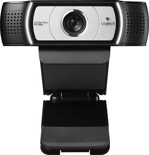 Logitech - Pro Webcam - Black