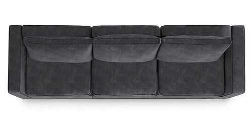 Rent to own Lovesac - 3 Seats + 5 Sides Charcoal Corded & Lovesoft (10 Boxes) - Charcoal Grey