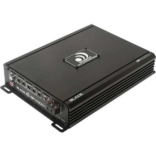 Rent to own Massive Audio - Massive BP4000.1 Car Amplifier Black - Black