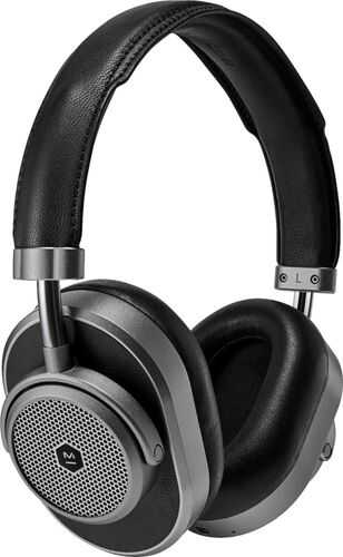 Rent to own Master & Dynamic - MW65 Wireless Noise Cancelling Over-the-Ear Headphones - Black Leather/Gunmetal