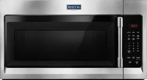 Rent to own Maytag - 1.7 Cu. Ft. Over-the-Range Microwave - Fingerprint Resistant Stainless Steel
