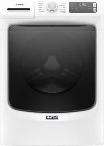 Rent To Own - Maytag - 4.8 Cu. Ft. High Efficiency Front Load Washer with Steam - White