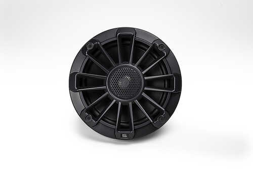 MB Quart - Nautic Premium 6-1/2" 2-Way Marine Speakers with Composite IMPP Cones (Pair) - Black