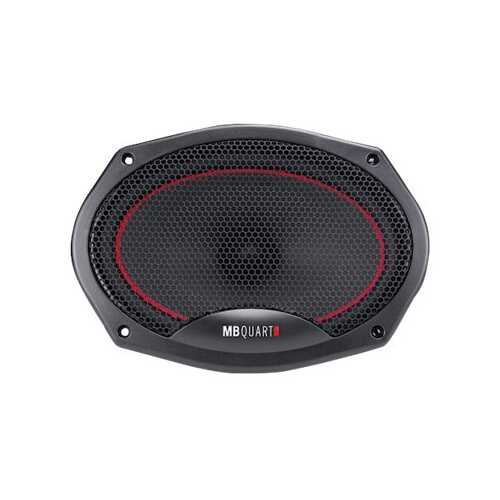 Rent to own MB Quart - REFERENCE 6" x 9" 2-Way Car Speakers with Craft Pulp Cones (Pair) - Black