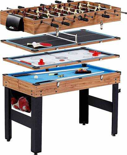 MD Sports - 48 inch 5-in-1 Combo Game Table