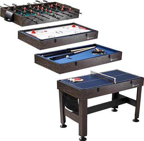 MD Sports - 54-inch 4-in-1 Multi-Game Table