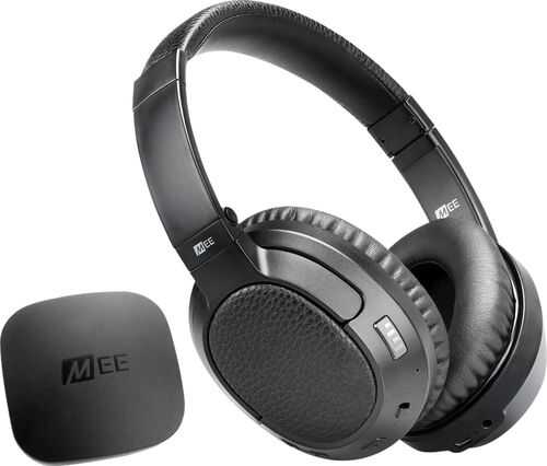 MEE audio - Connect T1CMA Wireless Over-the-Ear Headphones - Black