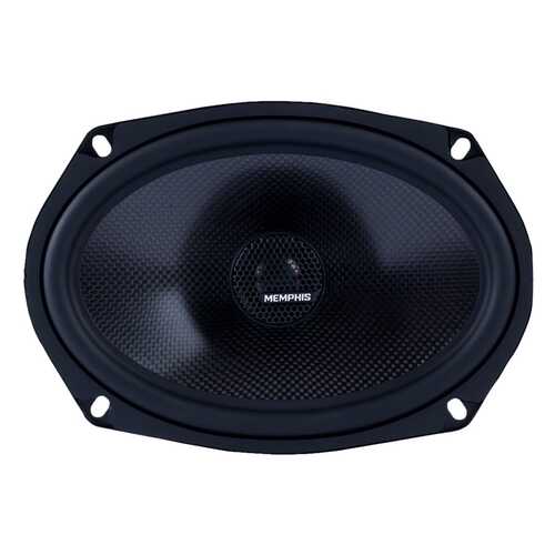 Rent to own Memphis Car Audio - MClass 6" x 9" 2-Way Car Speakers with Carbon Fiber Cones (Pair) - Black