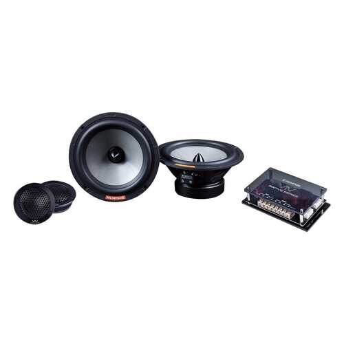 Memphis Car Audio - SixFive 6-1/2" 2-Way Car Speakers (Pair) - Black
