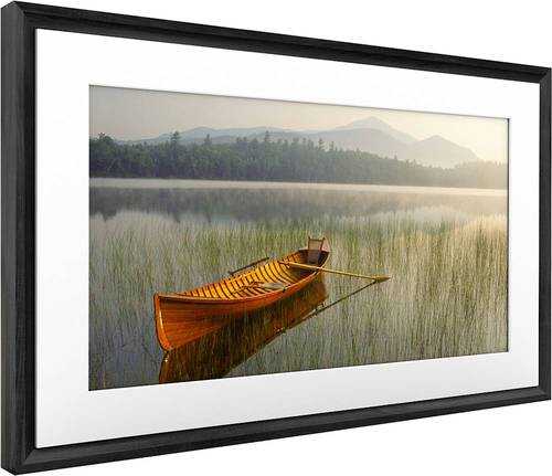 Rent to own Meural - Canvas II 21.5" Widescreen LCD Wi-Fi Digital Photo Frame - Black