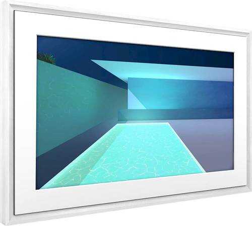 Rent to own Meural - Canvas II 27" Widescreen LCD Wi-Fi Digital Photo Frame - White