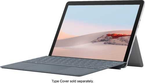 Microsoft - Surface Go 2 - 10.5" Touch-Screen - Intel Pentium Gold - 4GB - 64GB Storage - Platinum