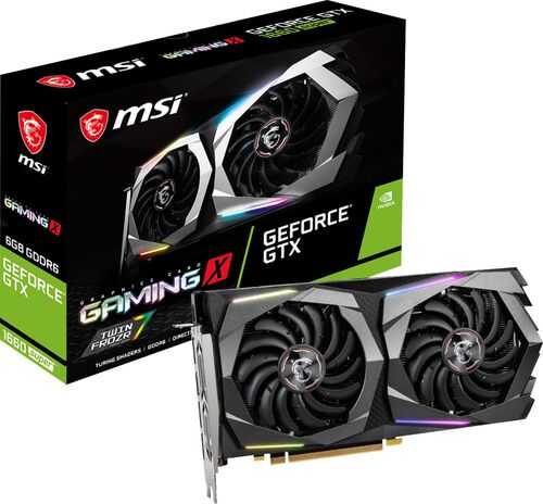 Rent to own MSI - GAMING X NVIDIA GeForce GTX 1660 SUPER 6GB GDDR6 PCI Express 3.0 Graphics Card - Black/Gray