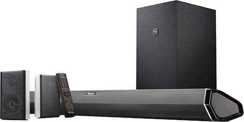 Nakamichi - 7.1.4-Channel Soundbar System with 8" Wireless Subwoofer and Dolby Atmos - Black