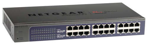 Rent to own NETGEAR - 24-Port 10/100/1000 Mbps Gigabit Smart Managed Plus Switch - Gray