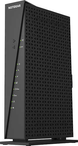 Rent to own NETGEAR - Dual-Band AC1750 Router with 16 x 4 DOCSIS 3.0 Cable Modem - Black