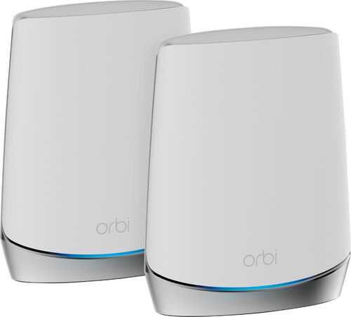 Rent to own NETGEAR - Orbi AX4200 Tri-Band Mesh Wi-Fi 6 System (2-pack) - White