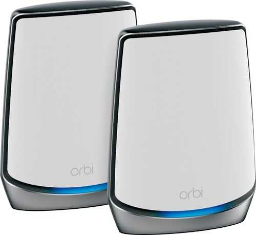 Rent to own NETGEAR - Orbi AX6000 Tri-band Mesh WiFi 6 System (2-pack) - White