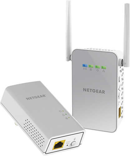 Rent to own NETGEAR - Powerline AC1000 Wi-Fi Access Point and Adapter - White