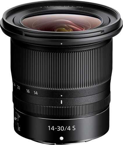 NIKKOR Z 14-30mm f/4.0 S Zoom Lens for Nikon Z Cameras - Black