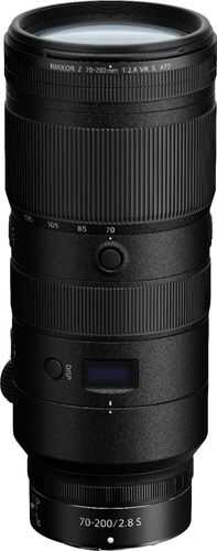 NIKKOR Z 70-200mm f/2.8 VR S Optical Telephoto Zoom Lens for Nikon Z Cameras - Black