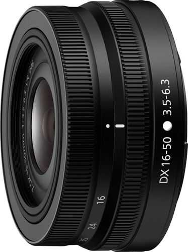 NIKKOR Z DX 16-50mm f/3.5-6.3 VR Standard Zoom Lens for Nikon Z Cameras - Black