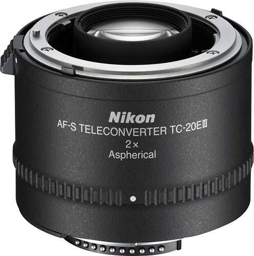 Rent to own Nikon - AF-S Teleconverter TC-20E III 2x Extender Lens - Black