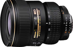 Nikon - AF-S Zoom-NIKKOR 17-35mm f/2.8D IF-ED Wide-Angle Zoom Lens for Select DSLR Cameras - Black